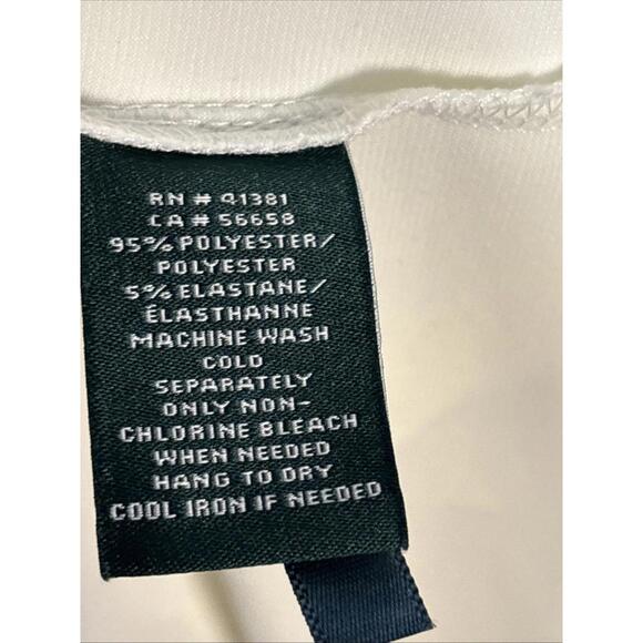 Lauren Ralph Lauren Floral Jersey Dress Woman Size 16 Preppy Resort Designer NWO - Picture 5 of 6